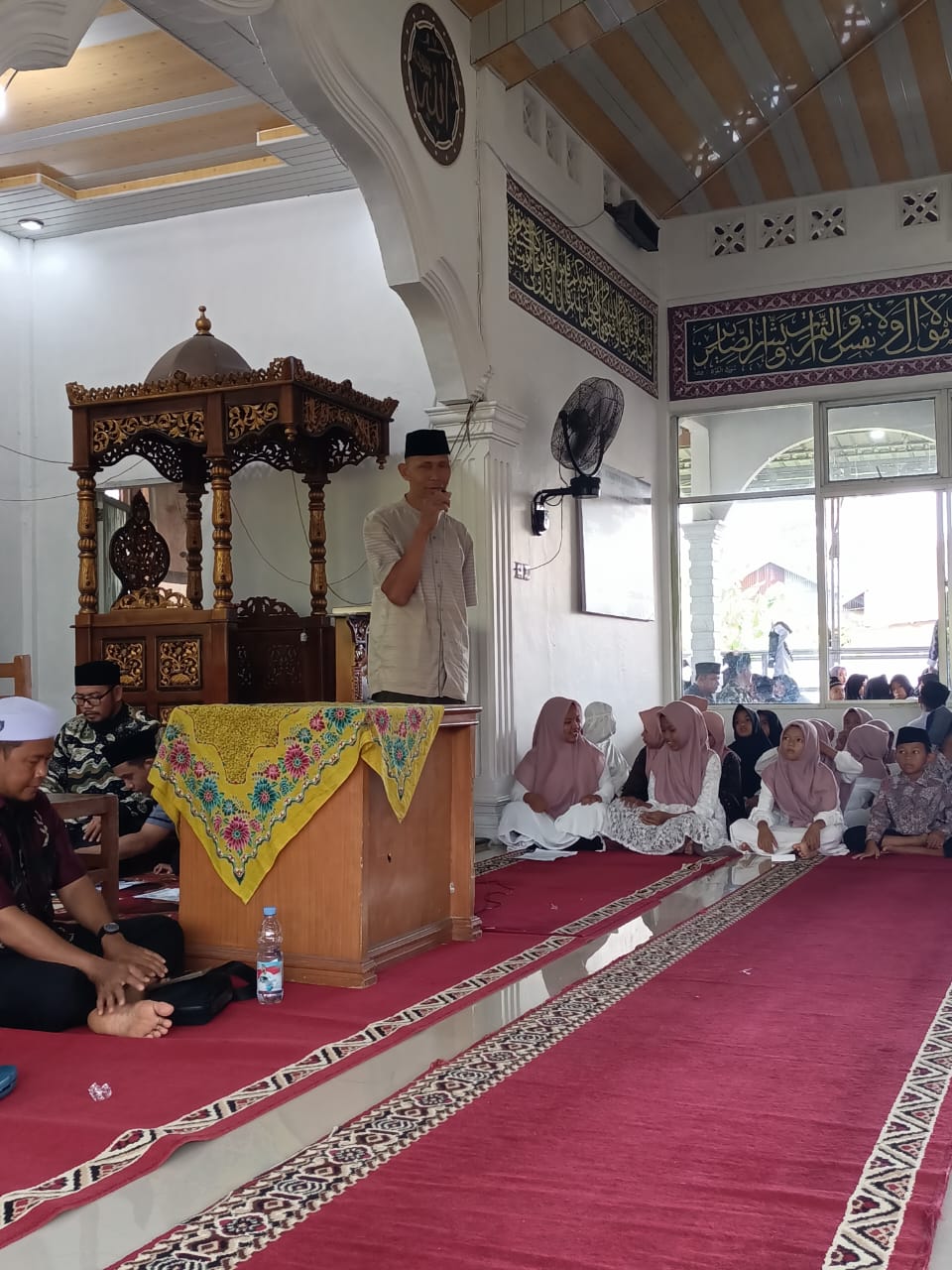 DIDIKAN SUBUH GABUNGAN KECAMATAN AIRPURA DI MASJID BAITUL MAKMUR NAGARI TANAH BAKALI INDERAPURA