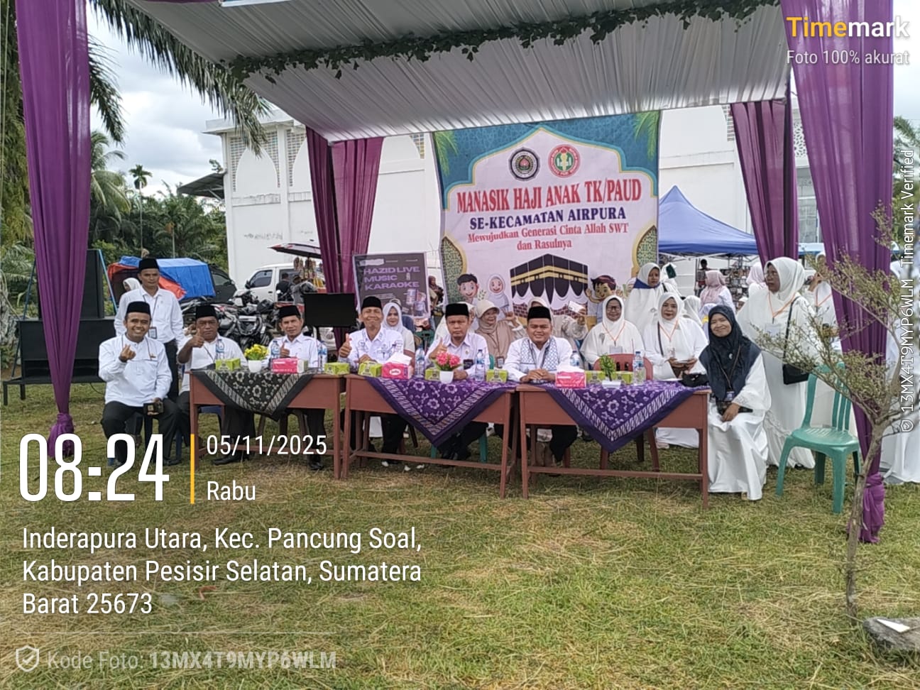 MANASIK HAJI CILIK DI KECAMATAN AIRPURA 