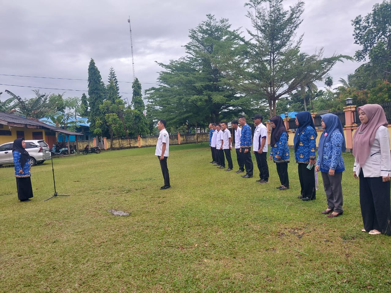 APEL PAGI 17 NOVEMBER KANTOR CAMAT AIRPURA