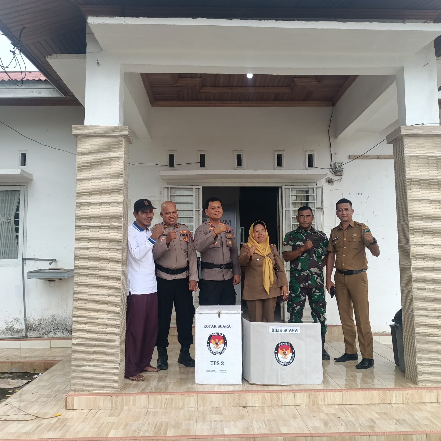  Forkopimca Airpura Laksanakan Monitoring TPS Pilwana di Inderapura Timur