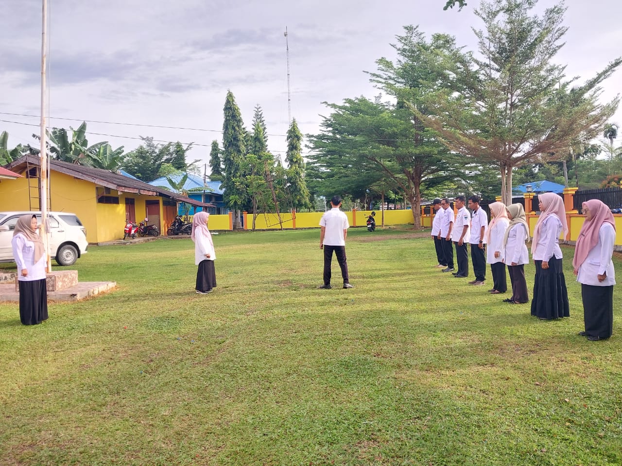 Apel Pagi Kantor Camat Airpura Rabu, 14 Januari 2026