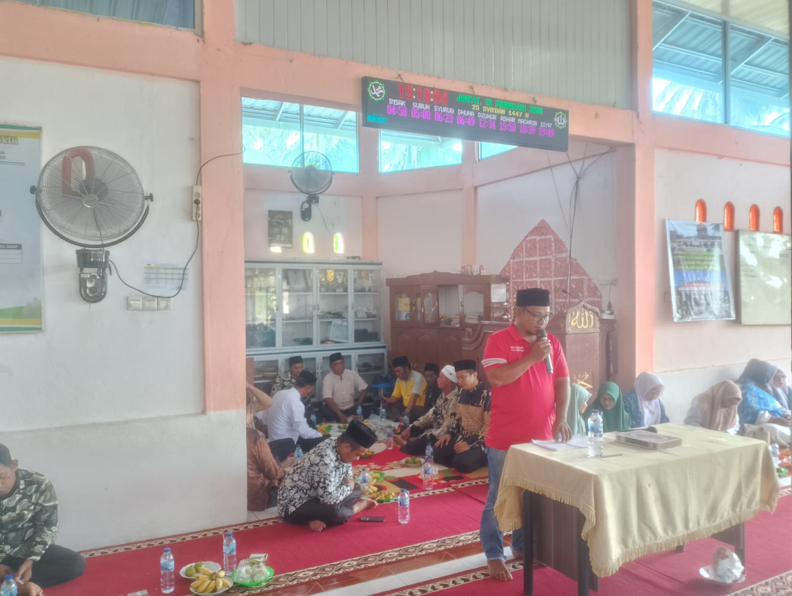 Kasi Kesos Hadiri Thartib Ramadhan 1447 H di Masjid Muhajirin Damar Lapan