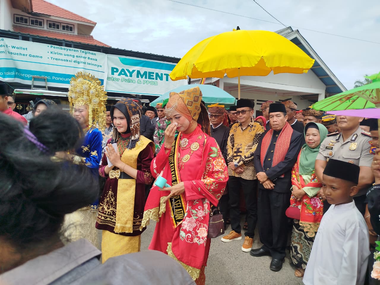 Camat Airpura Hadiri Upacara Adat Ptang Balimau Inderapura Sambut Ramadhan 1447 H