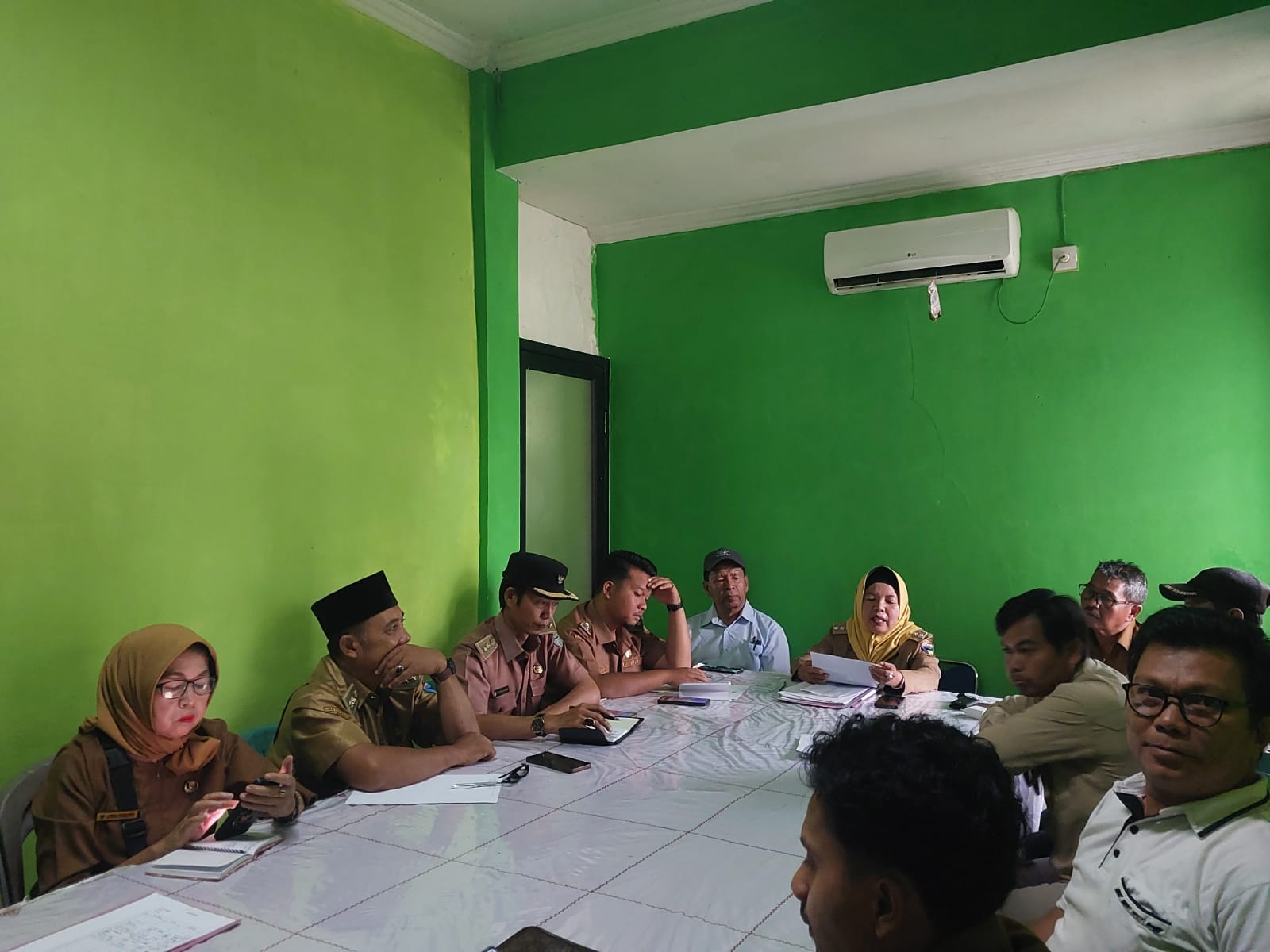 Pemerintah Kecamatan Airpura Gelar Rapat Persamaan Persepsi APBNagari Tahun 2026