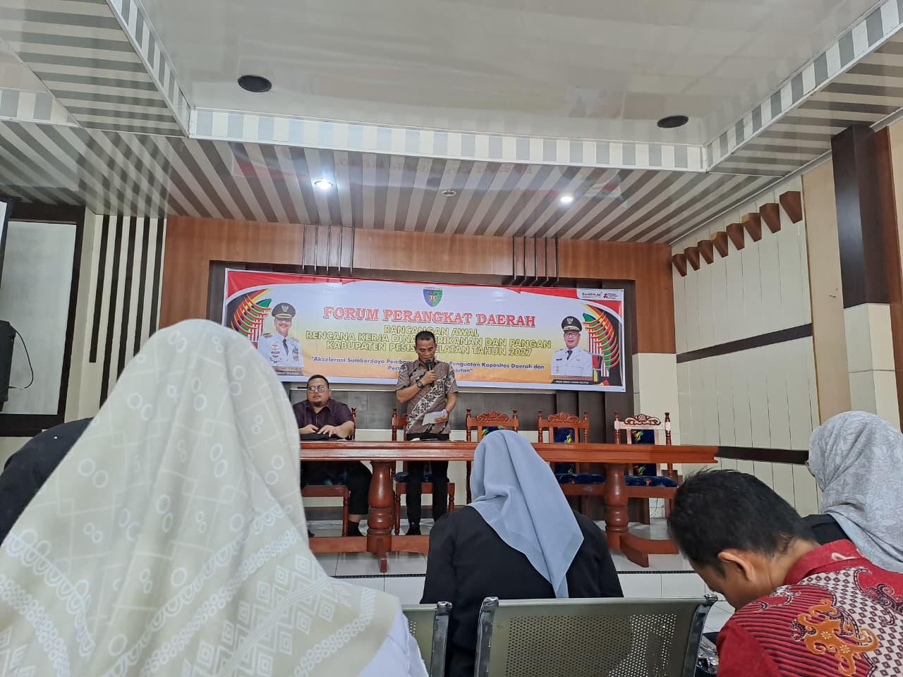 Kasi Pemberdayaan Masyarakat dan Perekonomian Hadiri Forum PD Dinas Perikanan dan Pangan Tahun 2027